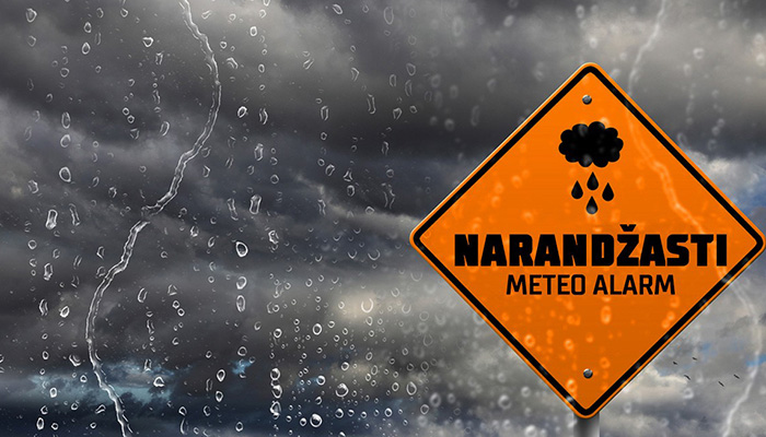narandžasti meteoalarm