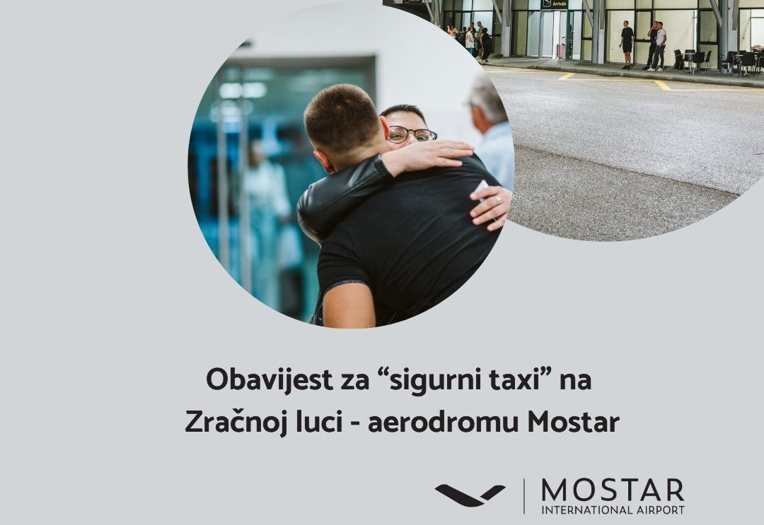 mostar aerodrom taxi