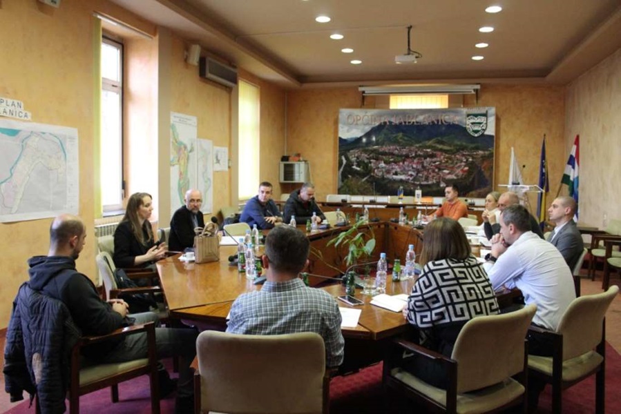 Predstavnici Općine Jablanica i UNDP