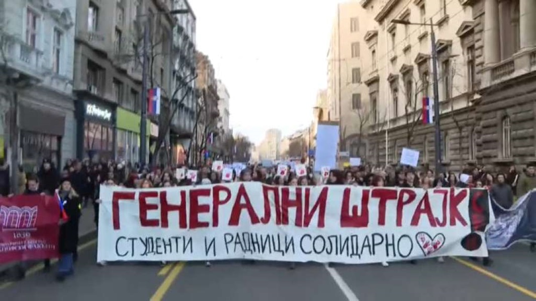 srbija štrajk