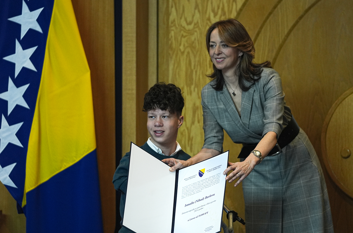 Bh. paraplivaču Ismailu Barlovu dodijeljena državna nagrada za sport za 2024.