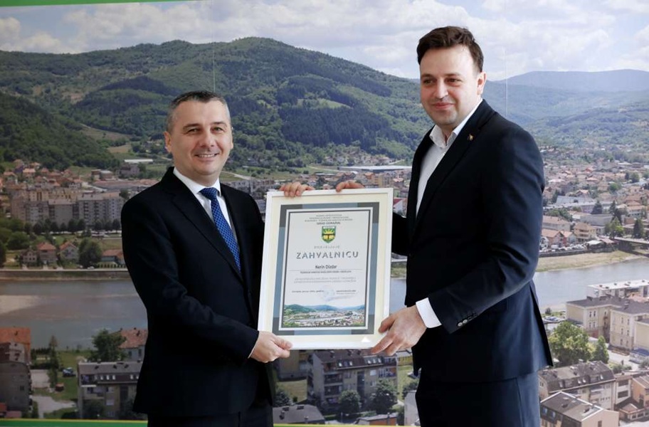 Dizdar u posjeti Goraždu