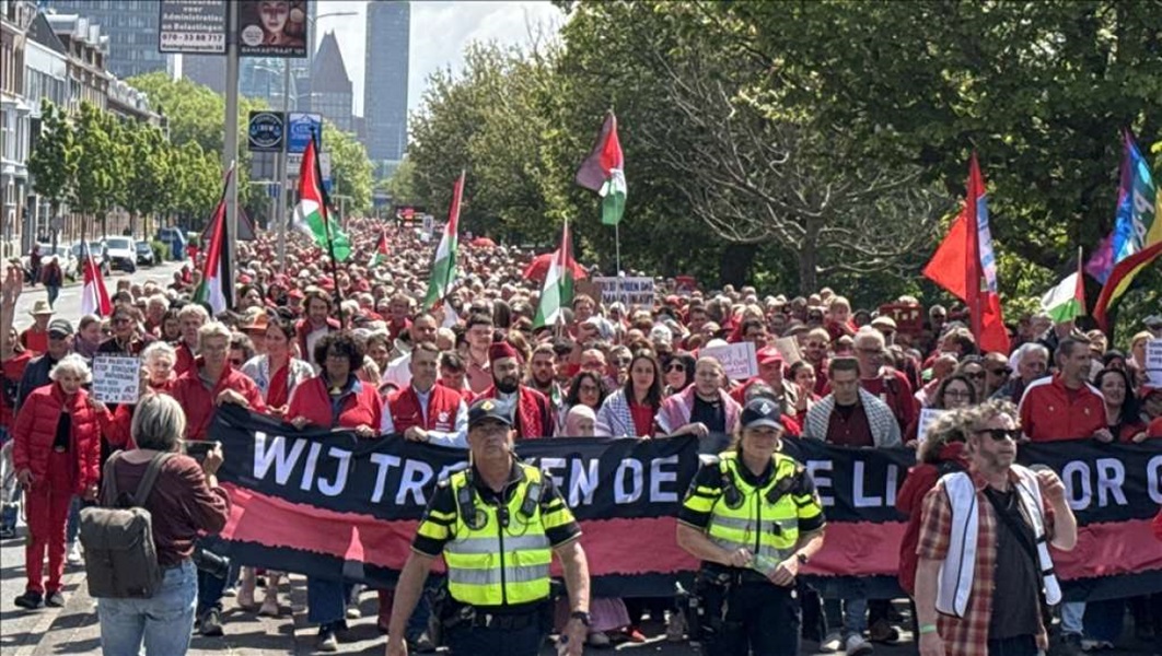 100.000 ljudi u Nizozemskoj protestovalo protiv vladine politike prema Izraelu