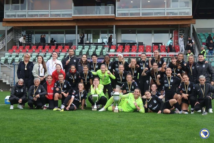 Nogometašice SFK 2000 Sarajevo pobijedile u finalu Kupa BiH mostarsku Eminu
