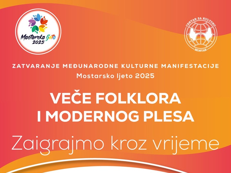večer folklora i modernog plesa