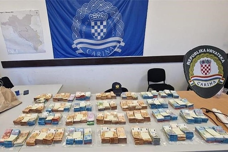 Najveća zapljena novca u historiji Hrvatske