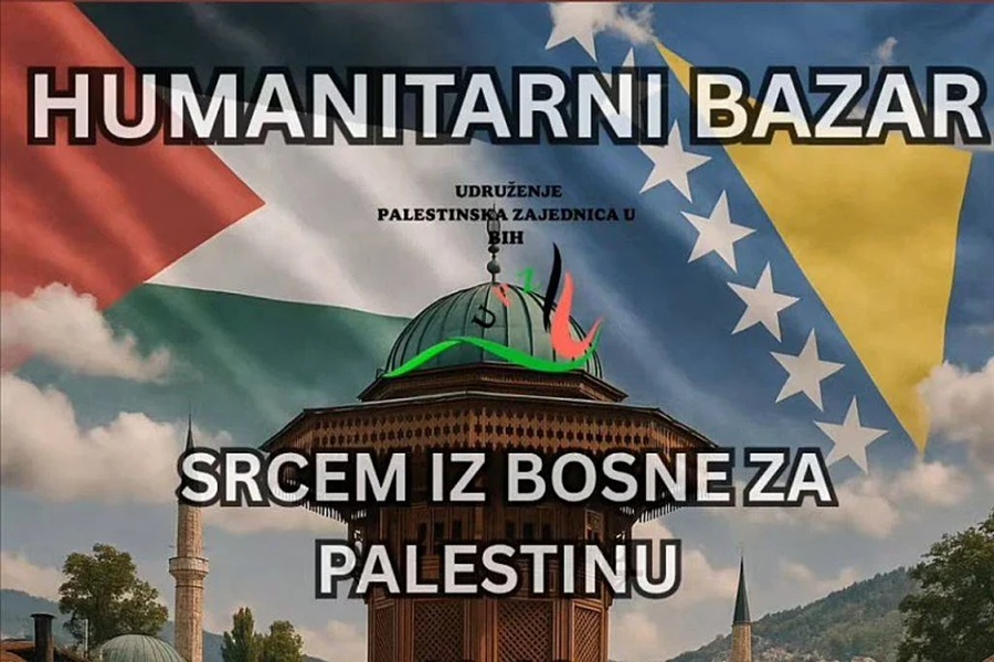 Sarajevu humanitarni bazar za Palestinu