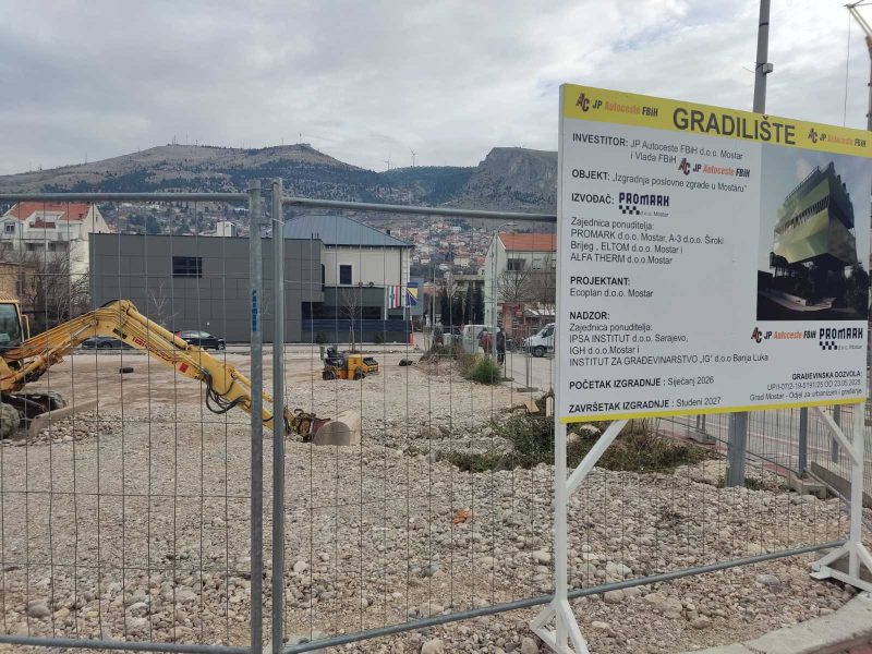 nova zgrada JP Autocesta FBiH