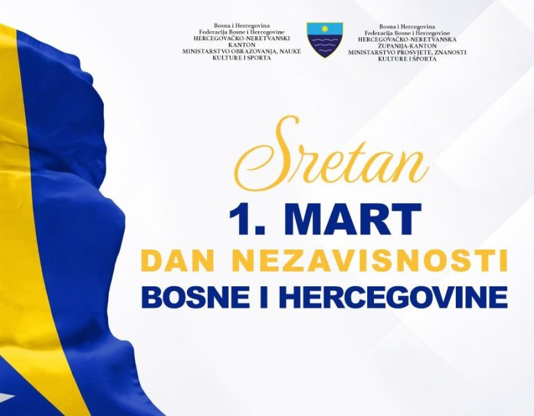 Ministar Velagić Dan nezavisnosti Bosne i Hercegovine