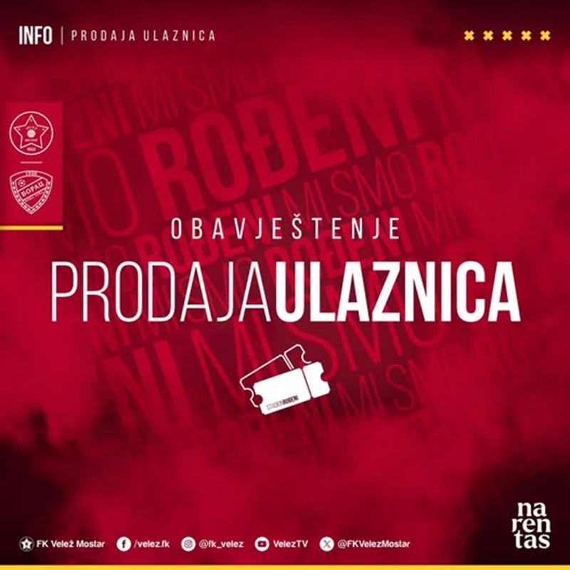fk velež mostar-